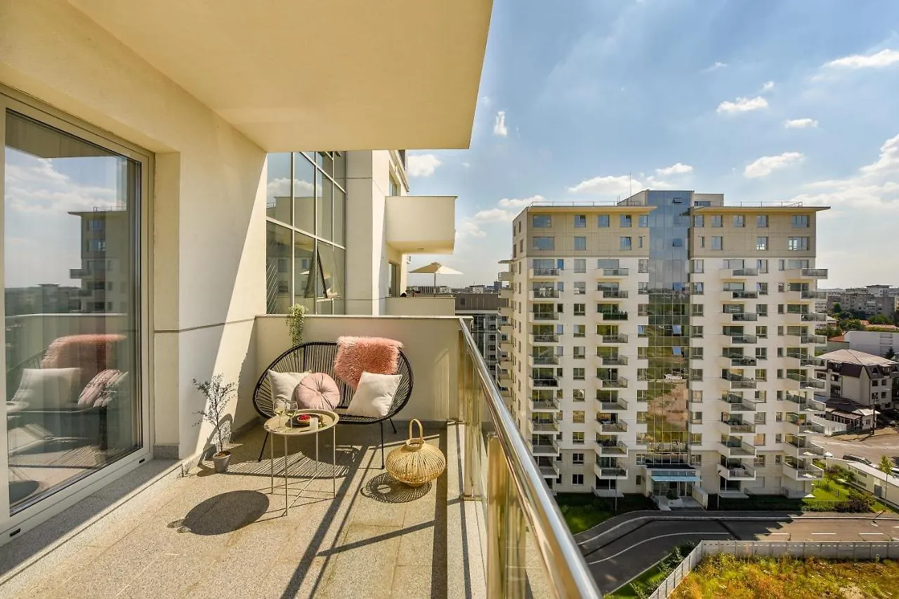 Eye Candy Romexpo 2-Bedroom With Free Parking Bucharest Romania