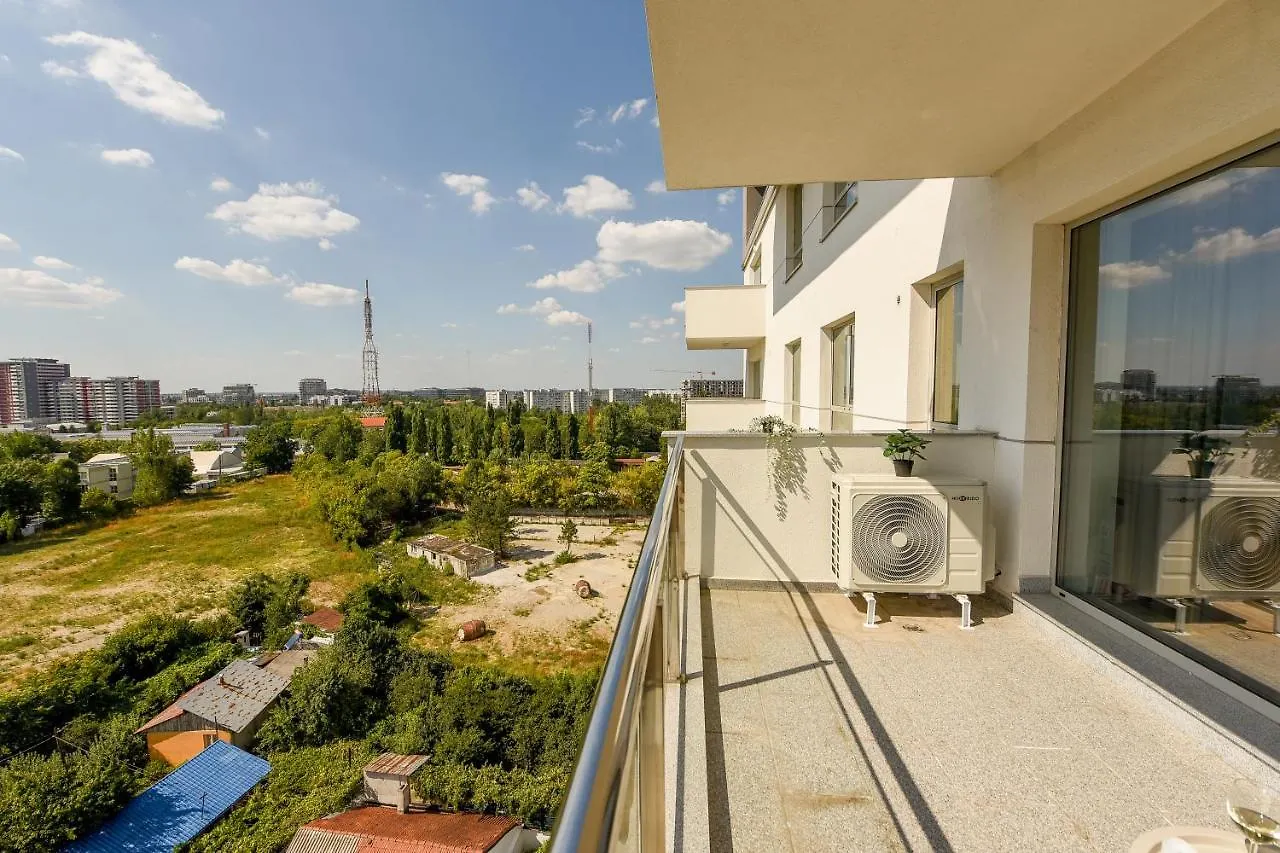 Apartment Eye Candy Romexpo 2-Bedroom With Free Parking Bucharest